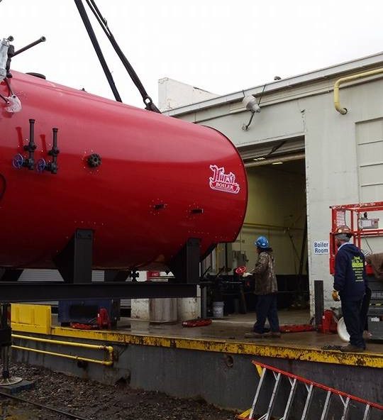 IMS removes 45000 pound boiler